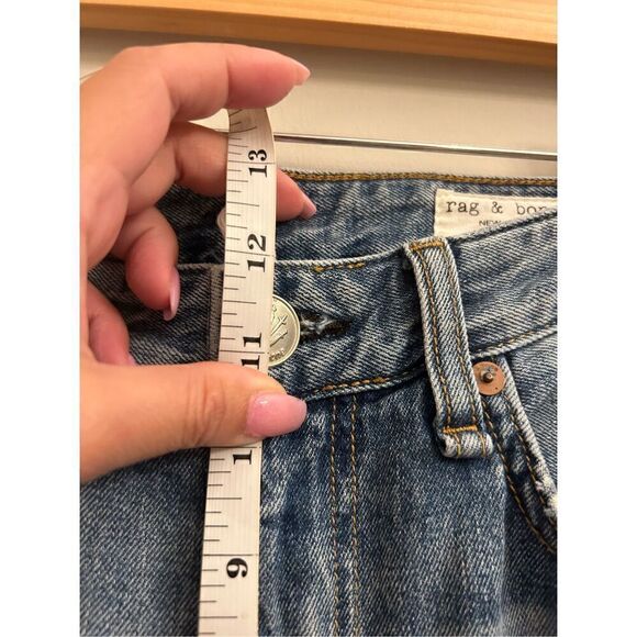 rag & bone Ruth super High-rise Straight size 2 - Picture 7 of 9